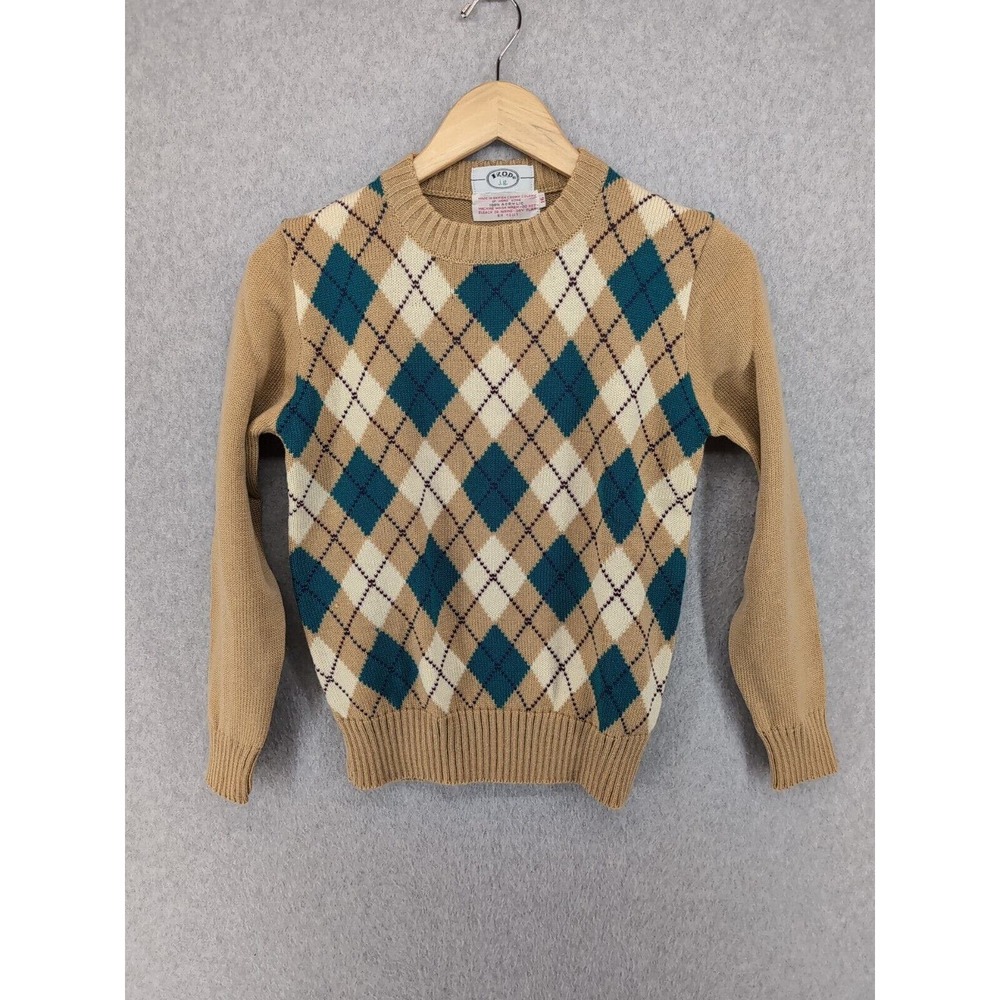 Izod‎ Kids Vintage 1983 Sweater Size 16 Made In Hong Kong